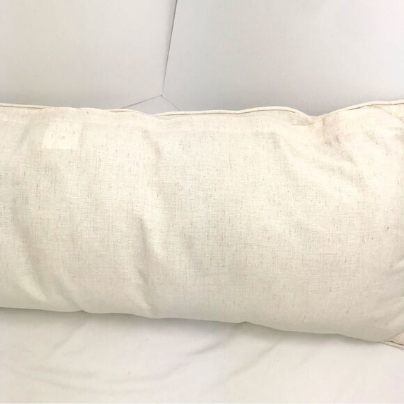 Bella Lux Gold Bead Lace Bunny Appliqué Happy Easter Decorative Accent Pillow - Picture 10 of 11